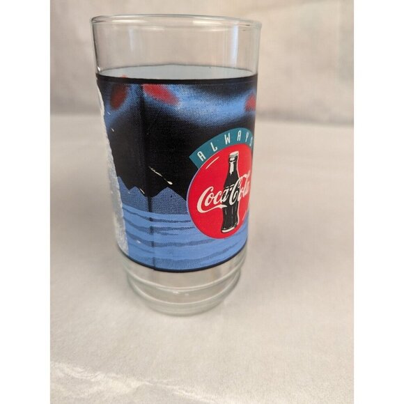 Coca‎ Cola Coke Always Cool Polar Bear 16 Ounces Cooler Tumbler Glass - Picture 6 of 11